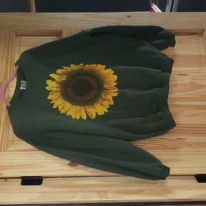 Vintage Sunflower Crewneck